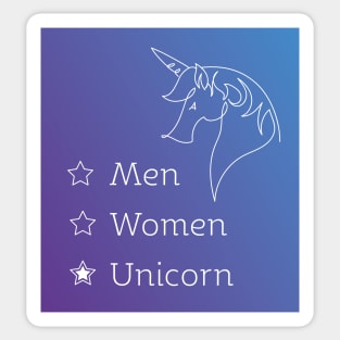 unicorns are real Sticker